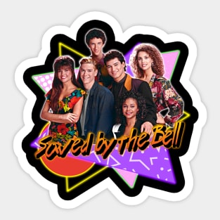 Saved By The Bell // 90s Kid Nostalgia Fan Art Sticker